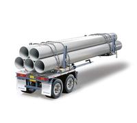 TAMIYA 56310 Kit d'assemblage de remorque télescopique 1:14 avec Piquet radiocommandé pour Camion de Construction, Jouet de modélisme, Artisanat