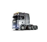 TAMIYA 56371 1:14 RC Scania 770S 8 x 4/4 - Kit de Construction à Assembler, Camion radiocommandé, Camion, Jouet de Construction, modélisme, Bricolage, Non Peint