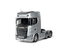 Tamiya 56373 1:14 RC Scania 770 S 6x4 Argent pré-Peint Kit de Montage Camion RC Camion radiocommandé Jouet de Construction modélisme