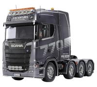 Camion Tamiya Scania 770 S V8 8x4/4 en kit série gris "Gun Métal