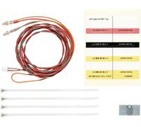 TAMIYA 56549 MFC Kit LED de Rechange Rouge 3 mm Longueur 1100 mm Pièce de Rechange Modèle Accessoire pour véhicules radiocommandés
