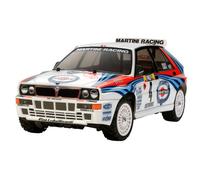 Voiture de tourisme 1:10 électrique Tamiya Lancia Delta HF Integrale 58570 TT-02 brushed Auto RC 4 roues motrices (4WD) kit à