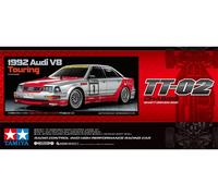 Tamiya 58699 - 1:10 RC Audi V8 1992 Tourenwagen (TT-02) - Neuf