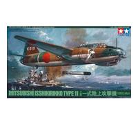 Tamiya - 61049 - Mitsubishi G4M Betty, Bleu Marine