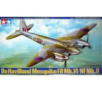 Tamiya 61062 - 1/48 Dehavilland Moustique Couleurs Mk.vi / Nf Mk.ii - Neuf