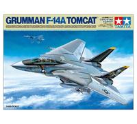 Tamiya TAM61114 Grumman F-14A Tomcat Kit d'avion en Plastique Bleu Marine 1/48