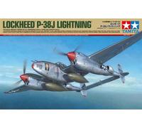 Tamiya 61123 - 1/48 Seconde Guerre Mondiale US Lockheed P-38J Foudre - Neuf