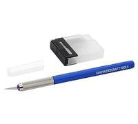 TAMIYA 69943 Couteau de bricolage avec 25 lames bleu - Accessoires de modélisme RC - Accessoires de bricolage - Outils de bricolage - Accessoires de modélisme de qualité supérieure
