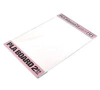 TAMIYA 70146 - Lot de 2 plaques en Plastique 2 mm, 257 x 364 mm, Blanc
