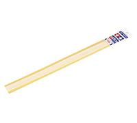 Tamiya Profil rond 70174 - 1 mm x 400 mm, 10 pièces, blanc, plastique