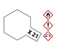 TAMIYA 81021 X-21 Peinture Mate Moyenne 23 ML pour modélisme en Plastique, Accessoires de Bricolage, Peinture pour Le modélisme, Blanc