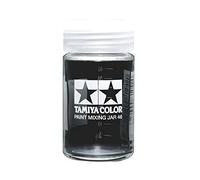 TAMIYA-300081042 Tamiya Régulateur de quantité de Couleur 300081042 Verre de mélange Rond 46 ML, 81042-000