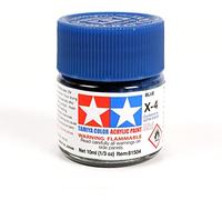Tamiya 81504 - Peinture Acrylique Mini, Gloss Bleu Flacon de 10 ML, X-4