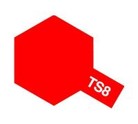 Tamiya 85008 Spray Synthétique TS8 Rouge Italien (100ml) Modélisme