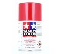 TAMIYA 85018-A00 TS-18 - Rouge métallisé brillant - 100 ml - Pour modélisme en plastique, accessoires de bricolage - Peinture pour le modélisme - 100 ml (1 pièce)