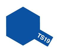 Tamiya 85019 Synthetic Spray TS19 Métallique Bleu (100ml) Modélisme