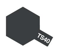 Tamiya 85040 Synthetic Spray TS40 Metallic Black (100ml) Modélisme