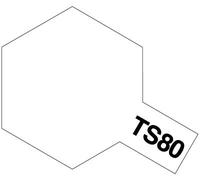 Tamiya 85080 Synthetic Spray TS80 Flat Transparent (100ml) Modélisme
