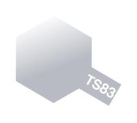 Tamiya 85083 Spray Synthétique TS83 Argent Métallique (100ml) Modélisme