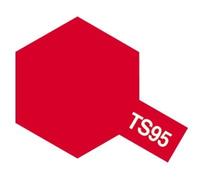 PEINTURE EN AÉROSOL COULEUR TAMIYA TS-95 POUR PLASTIQUE ROUGE MÉTALLIQUE...