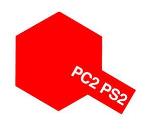 Tamiya 86002 Polycarbonate Spray PS2 Rouge (100ml) Modélisme