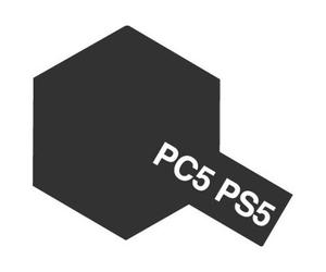 Tamiya 86005 Spray Polycarbonate PS5 Noir (100ml) Modélisme