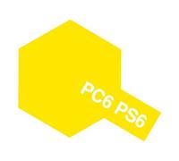 Tamiya 86006 Peinture En Bombe Spray PS6 Jaune (100 ml) Polycarbonate