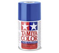 TAMIYA 86030 PS-30 Brilliant Bleu Polycarbonate 100 ml - Bombe de peinture pour modélisme en plastique, modélisme et accessoires de bricolage