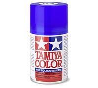 TAMIYA 86038 PS-38 - Bleu translucide - 100 ml - En spray - Pour accessoires de bricolage en plastique et RC - Pour le modélisme
