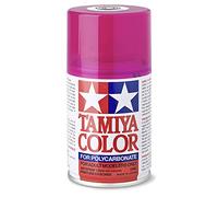 TAMIYA 86040 PS-40 - Peinture en spray - Rouge rosé translucide - 100 ml - Pour accessoires en plastique et RC - Pour le modélisme