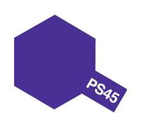 Tamiya 86045 Peinture En Bombe Spray PS45 Polycarbonate Violet Translucide 100ml