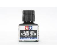 TAMIYA 87131 Panel Line Accent Couleur noire