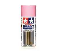 Tamiya 87146 Fin Surface Primer L pour Plastique & Metal Rose (180 ML) Modélisme