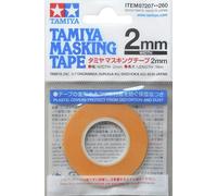 Tamiya Ruban de masquage 87207 2 mm x 18 m pour modélisme