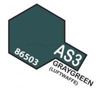 TAMIYA AS03 SPRAY Avion GRIS VERT