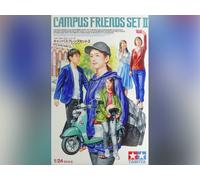 Tamiya Kit de modélisme Campus Friends II 1:24 Réplique détaillée non laquée 24356-000