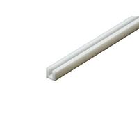 Tamiya Profil en U DA-70202 3 x 3 mm Plastique 400 mm Lot de 5 Blanc