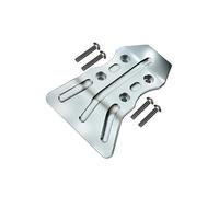 Tamiya DT-03 Upgrade Pièces Aluminium Front Bumper - 1Set Silver