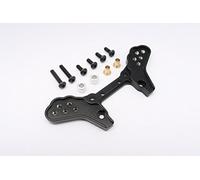 Tamiya DT-03 Upgrade Pièces Aluminium Rear Shock Tower - 1Pc Black