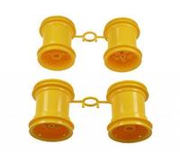 TAMIYA Ensemble De Jantes Lunch Box Jaune (2+2) / 309335036
