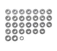 TAMIYA Ensemble de roulements à Billes échelle 1/14 R/C 6 x 4 châssis de Camion TAM56560 Pièces électriques pour Voiture/Camion