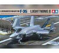 Tamiya Kit de modélisme 1:48 US F-35C Lightning II - Plastique, réaliste, assemblage, 48,2 x 10,2 x 49,4 cm