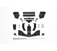 TAMIYA F104 Ensemble De Spoilers Noir Avant/Arrière (H/J-Pièces) / 300051604