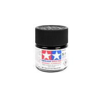 Tamiya Flacon de peinture acrylique Mini X-1 Noir brillant 10 ml