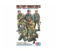 Tamiya - German Infantry Set Late Wwiimaquette Figurine German Infantry Set Late Wwii Tamiya 35382 1/35ème Maquette Char Promo Figurine Miniature