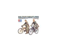 Tamiya - German Soldiers With Bicycles Figurine Miniature