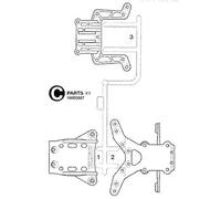 TAMIYA Holiday 319005987 - Pont Amortisseur 58470