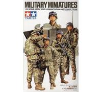Tamiya - Jgsdf Irak Humanitarian Assistance Teammaquette Figurine Jgsdf Irak Humanitarian Assistance Team Tamiya 35276 1/35ème Maquette Char Promo Figurine Miniature