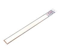 TAMIYA 70131 - Profilé carré 5 x 5 mm, 6 pièces, Plastique, 400 mm, Blanc