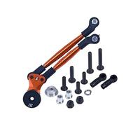 Tamiya Lunch Box Upgrade Pièces Aluminium Hi-Torque Servo Saver 25T with Aluminium Tie Rod - 1 Set Orange